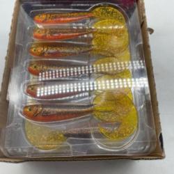 Leurre souple Fox rage pro grub goldie 10cm