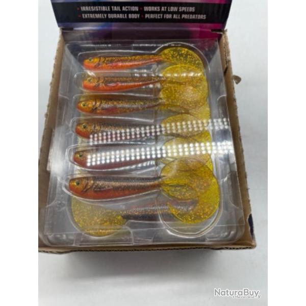 Leurre souple Fox rage pro grub goldie 10cm