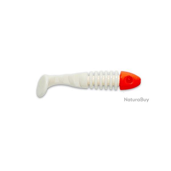 Leurre Souple Delalande Skeleton 18cm 18cm 061 - Blanc T�te Rouge 71g