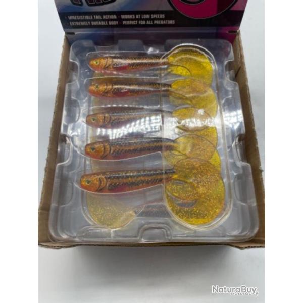 Leurre souple Fox rage pro grub goldie 12cm