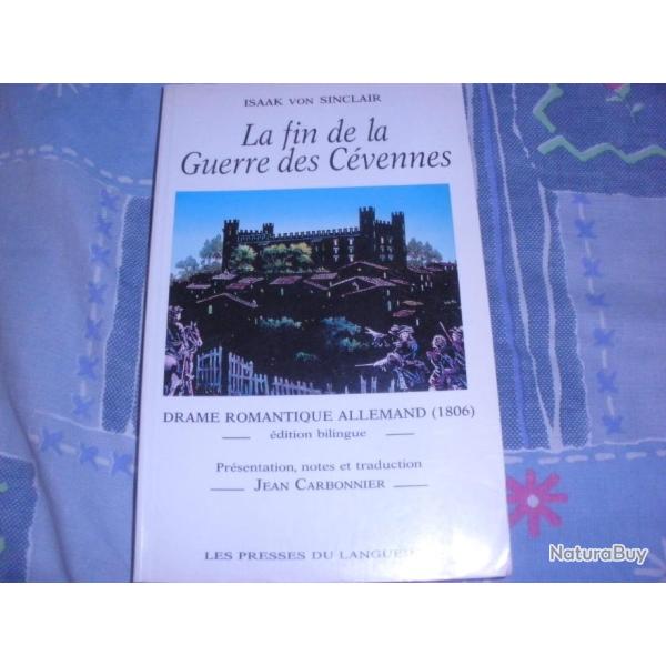 La fin de la guerre des C�vennes  de Isaak von Sinclair