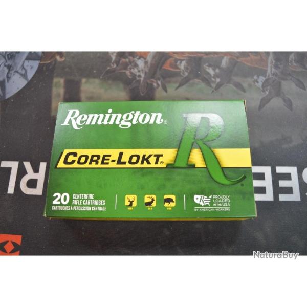 1 BOITE DE 20 BALLES REMINGTON 35  WHELEN 200 GR CORELOKT PSP NEUVE