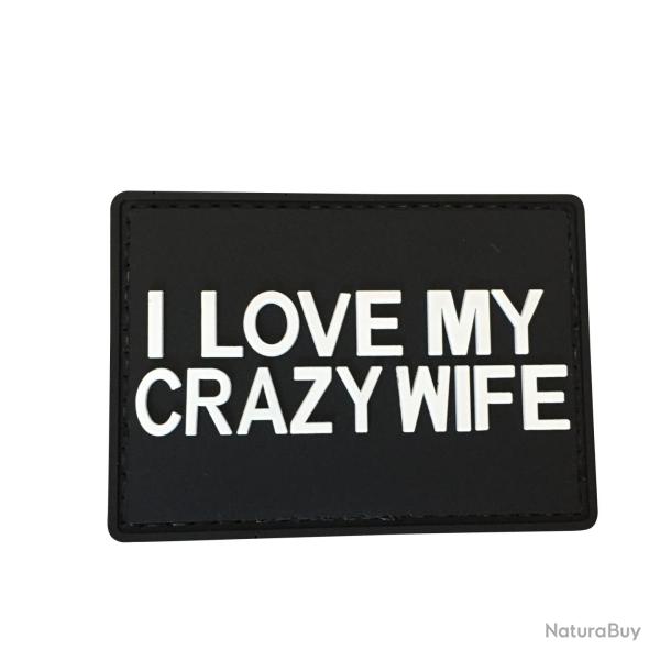 PATCH PVC CRAZY WIFE