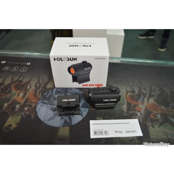 POINT ROUGE HOLOSUN 403B NEUF