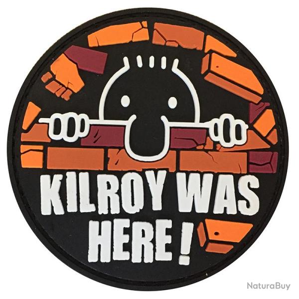 PATCH PVC KILROY WAS HERE
