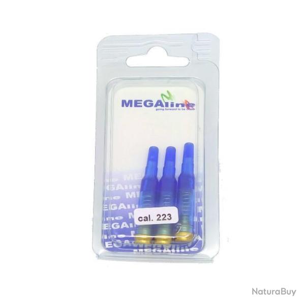 3 douilles amortisseur "Snap cap" .223 Rem / 5.56 NATO en plastique