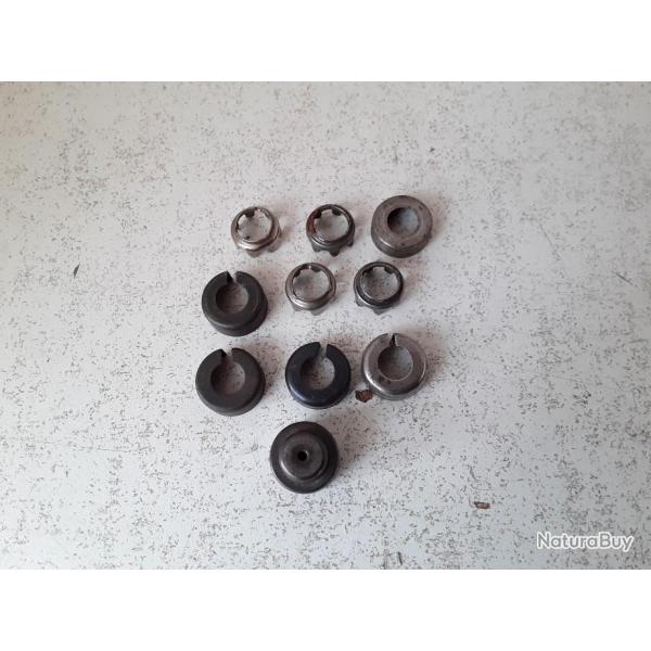 9577 LOT DE 10  BAGUES DIVERSES OCCASION