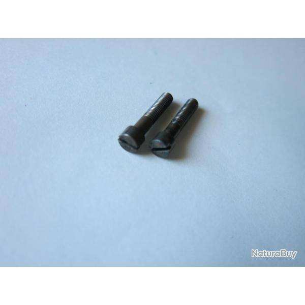 VENDU PAR CUIRASSIER11 N� 10  PAIRE DE VIS FIXATION DU TUBE  DE FUSIL PERFEX ( MANUFRANCE)CALIBRE 12
