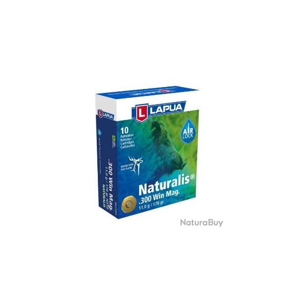 MUNITIONS LAPUA CAL.300WM NATURALIS 11G 170GR PAR 10
