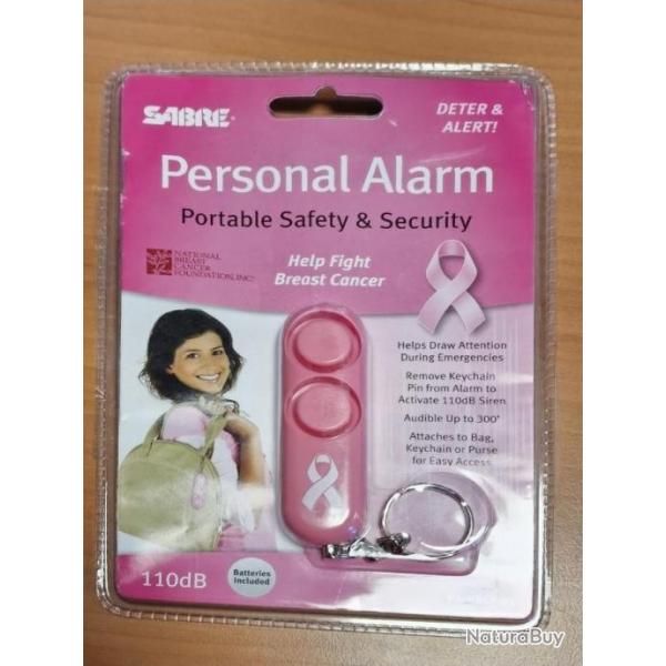 Alarme personnelle SABRE - Edition NBCF