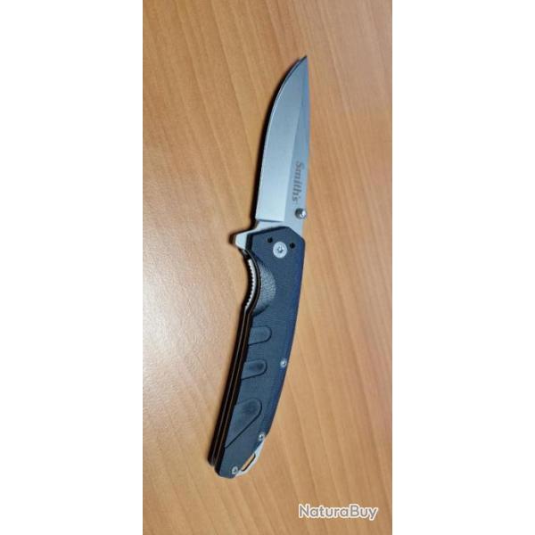 Couteau de poche pliant - SMITH RALLY BLACK