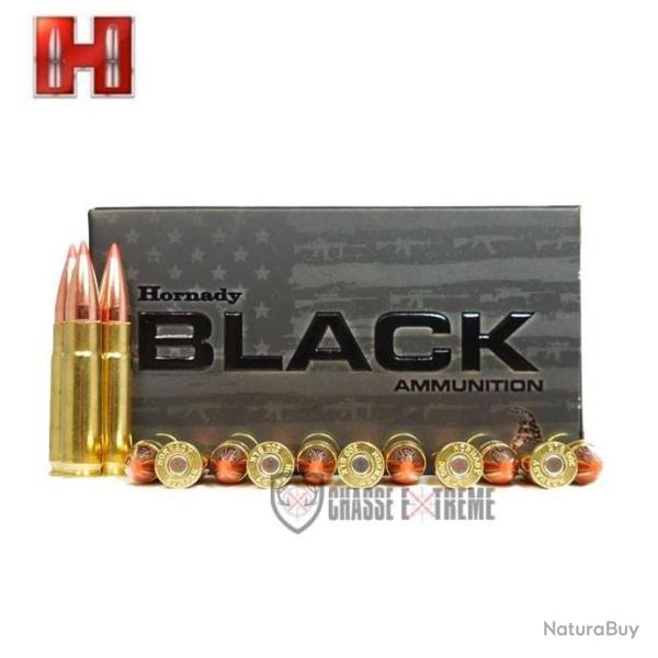 20 Munitions HORNADY Black 250gr Cal 450 Bushmaster Ftx
