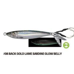Jig Mer Little Jack Metal Adict Zero 20g 5,7cm 20g #08 BACK GLOW LAME SARDINE GLOW BELLY