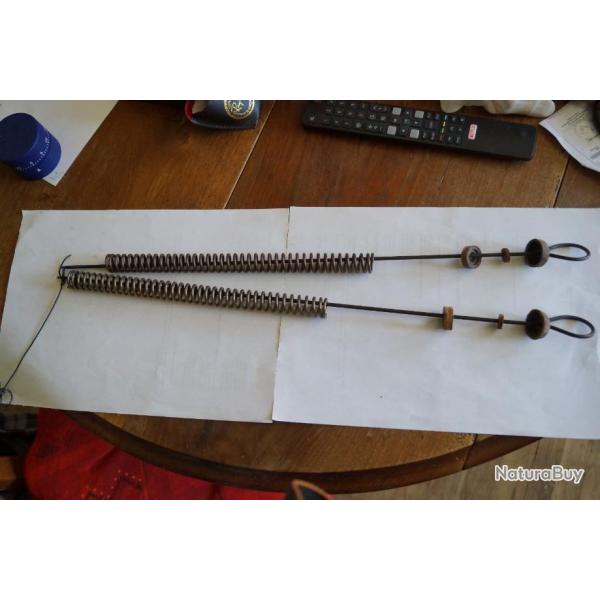 2 ressorts avec joints pour carabine air comprim�