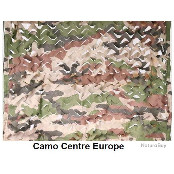 Filet de camouflage renforc� Bartavel - 80% d'ombrage - Cam Centre Europe Cam CE 3x6m