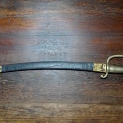 SABRE d'infanterie briquet au mod&egrave;le 1816 ou an XI - ann&eacute;e 1816 Versailles - BE