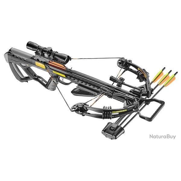 Pack arbal�te Ek-archery guillotine M+ camo 185 lbs + lunette 4x32