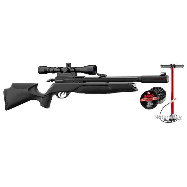 Pack carabine � air comprim� Gamo Arrow pcp cal. 4,5mm 19.9J