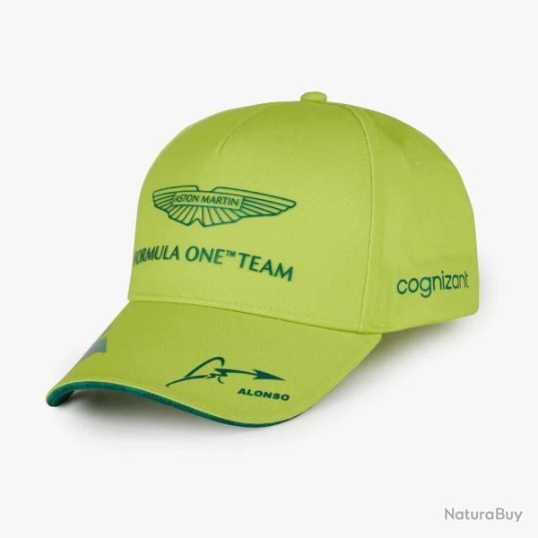 Casquette ASTON MARTIN F1 Alonso & Stroll, Couleur: Vert Clair 14