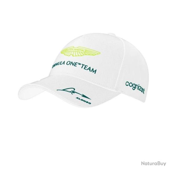 Casquette ASTON MARTIN F1 Alonso & Stroll, Couleur: Blanc 14