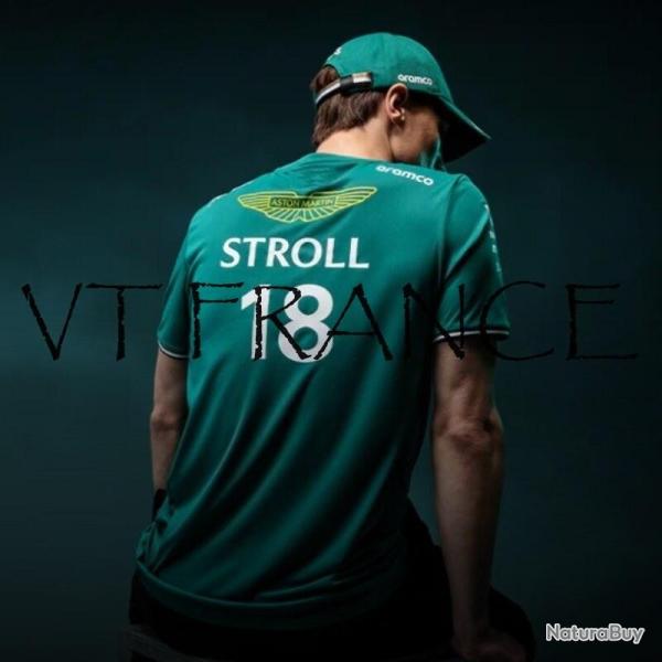 Maillot ASTON MARTIN F1 Alonso & Stroll, Couleur: Vert 18, Taille: Au Choix