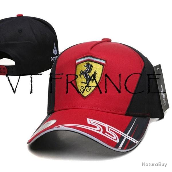 Casquette Scuderia Ferrari F1 Leclerc & Sainz, Modele: Carlos Sainz