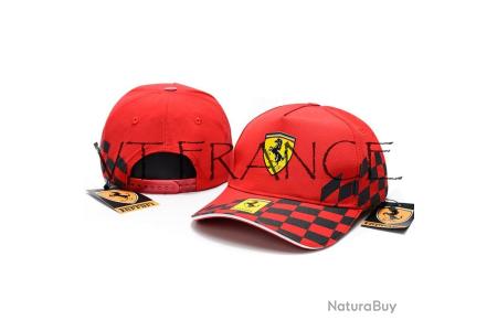 Casquette Ferrari Vintage Taille Unique - Beige - Occasion Très Bon État