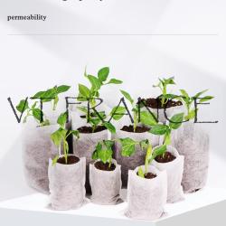 100 Pots Sacs de Culture Biodegradable-10x10cm 20260729082520