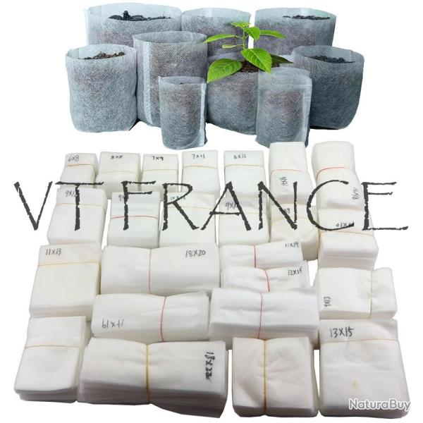 100 Pots Sacs de Culture Biodegradable-20x26cm 20260729082520