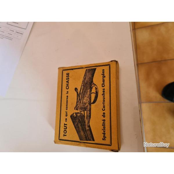 collector boite cartouche ancienne calibre 12