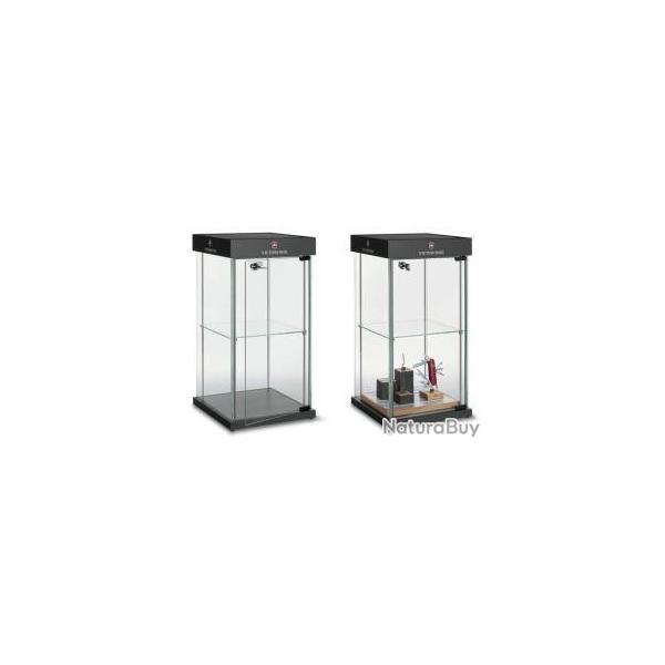 BEL223 VITRINE DE COMPTOIR EN VERRE TOURNANTE VICTORINOX NEUF