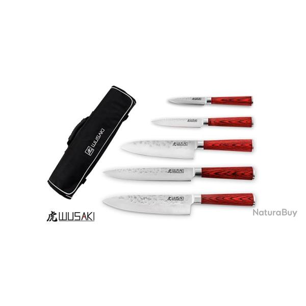 Pakka � Trousse 5 couteaux Pakka