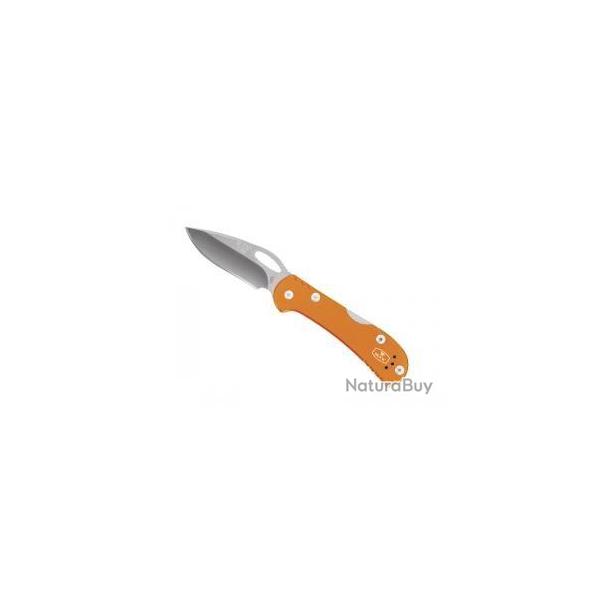 BEL236 COUTEAU FERMANT BUCK KNIVES "MINI SPITFIRE" ORANGE LAME ACIER 420 NEUF