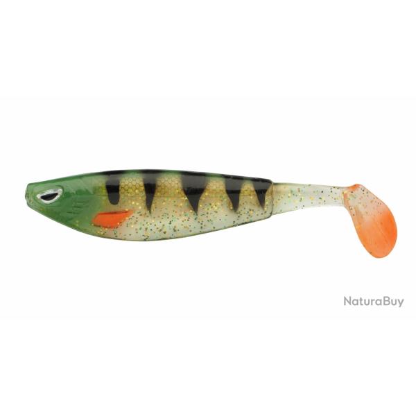 Leurre souple Berkley Sick Flanker 20cm Transp Perch