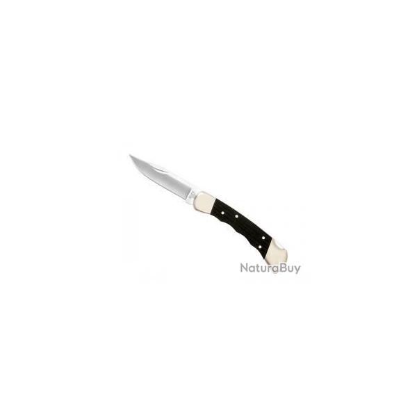 COUTEAU FERMANT BUCK KNIVES "110 HUNTER" EBENE LAME ACIER 420 NEUF