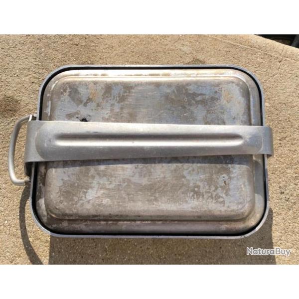 Gamelles militaire �poque guerre d'Indochine . Dat�e 1954 France