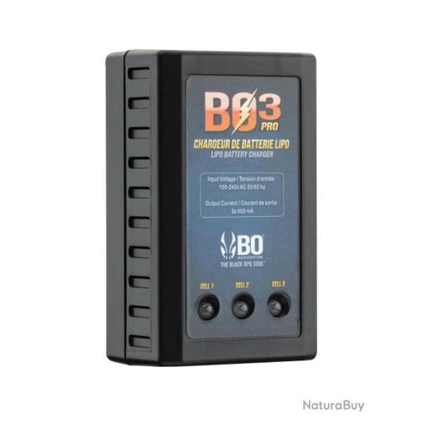 CHARGEUR DE BATTERIE BO3 LIPO 7,4V ET 11,1V