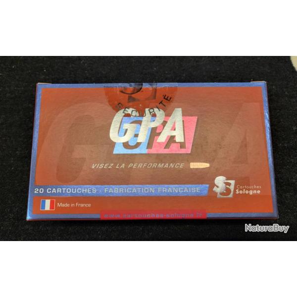 Cartouches Sologne calibre 300 Weatherby Mag GPA 180gr 11.7g