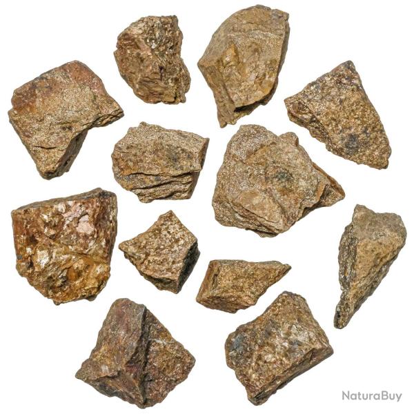 Pierres brutes bronzite - 4  5 cm - Lot de 4