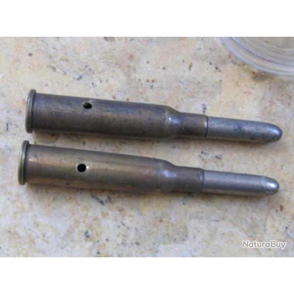 une  6x54 Steyr 8mm Mannlicher Schonauer neutralis�e perc�e UNE au choix type Autriche mais Batave