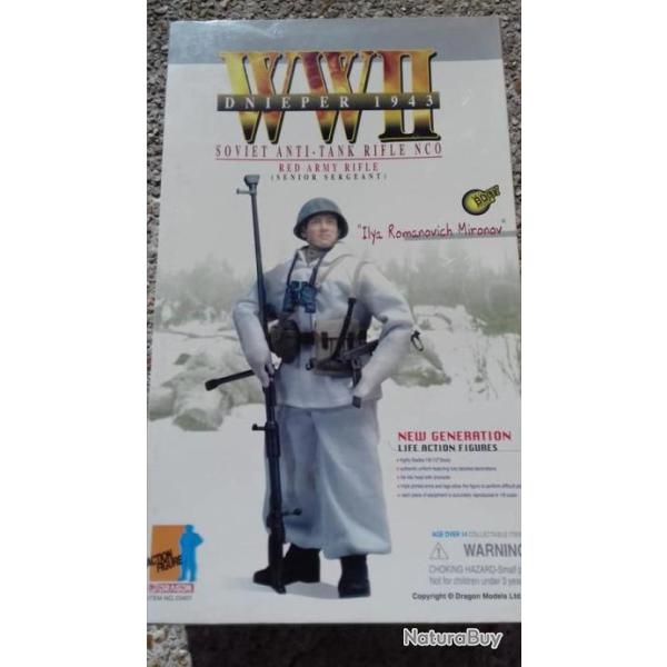Figurine 1/6 �me Ilya Romanovich Mironov - Soviet anti Tank