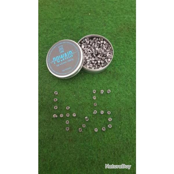 Plomb 4,5 mm powair plat