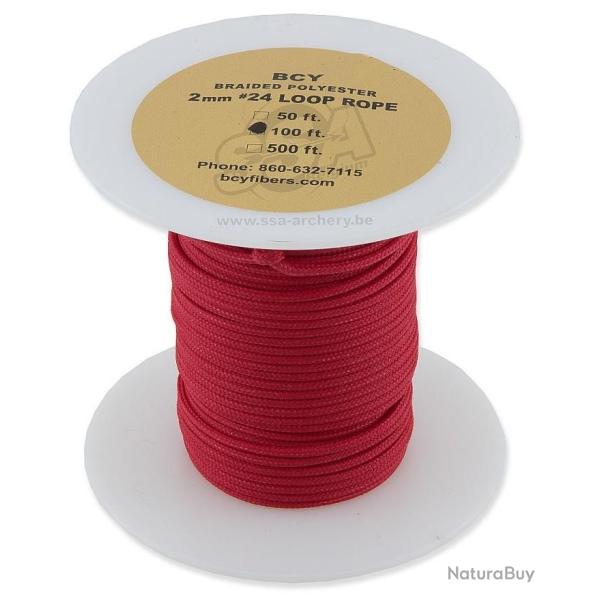 BCY - Corde � D-LOOP ROUGE