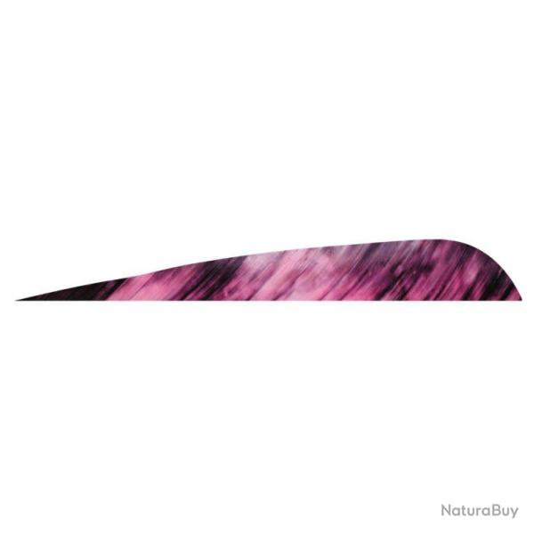 GATEWAY - Plumes naturelles parabolique 4" RH TRE TRE VIOLET
