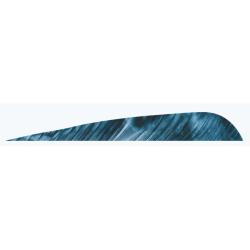 GATEWAY - Plumes naturelles parabolique 4" RH TRE TRE BLEU
