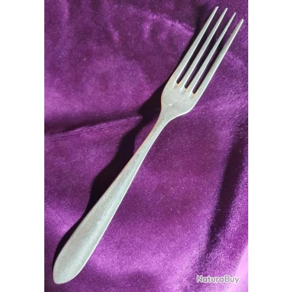 2e guerre mondiale - Couverts militaria : lot cuill�re MDA et fourchette