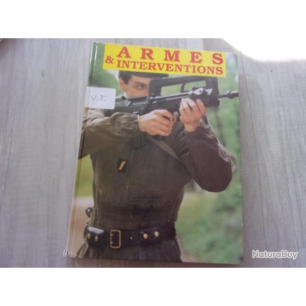 reliure Armes et interventions  N�  3,4 , 5 , 6 , 7 , 8