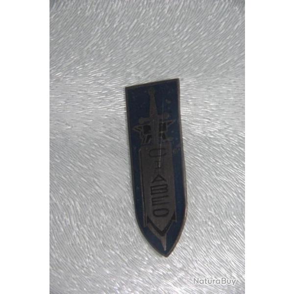 INSIGNE DU CENTRE INSTRUCTION ARME BLINDE EXTREME- ORIENT ---------1945-1946-----LOCALE