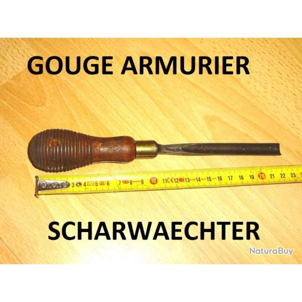 GOUGE armurier marque SCHARWAECHTER largeur 11.80 mm - VENDU PAR JEPERCUTE (D23B590)