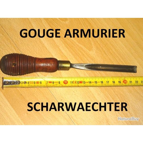 GOUGE armurier marque SCHARWAECHTER largeur 12 mm - VENDU PAR JEPERCUTE (D23B593)